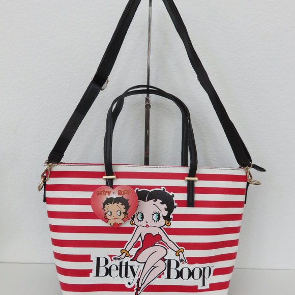 Betty Boop Leather Handbag Purse - Picture 1 of 7